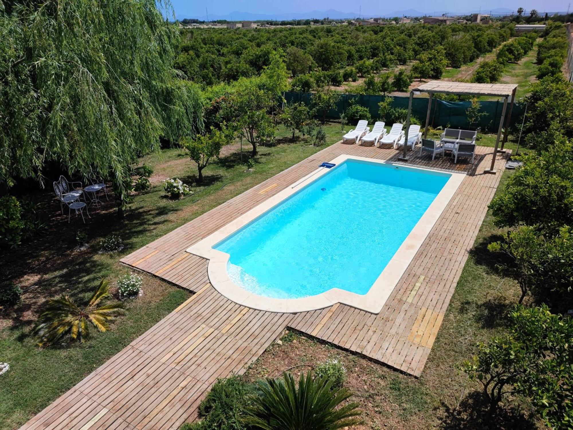 Els Tarongers Perfect For Families Or Friends Villa Са Побла Екстериор снимка